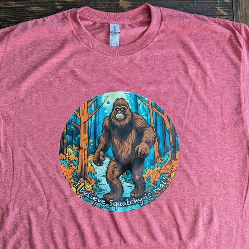 I Believe Squatchy is Real T-shirt