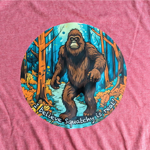 I Believe Squatchy is Real T-shirt