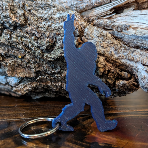 Peace Squatchy Keychains