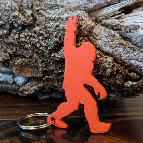 Peace Squatchy Keychains